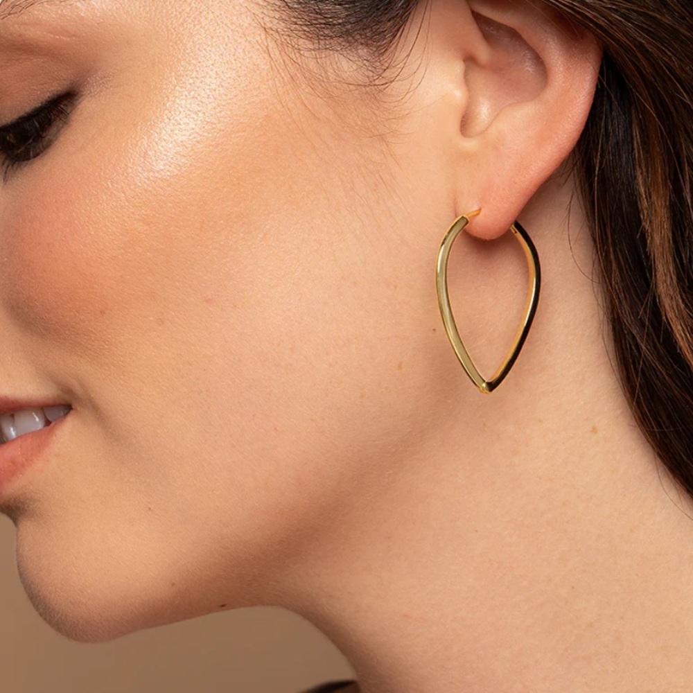 Uncommon James Call Me Hoop earrings - Picture 4 of 6